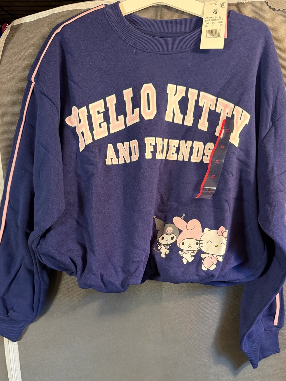 Hello Kitty and Friends Navy Sweatshirt XS